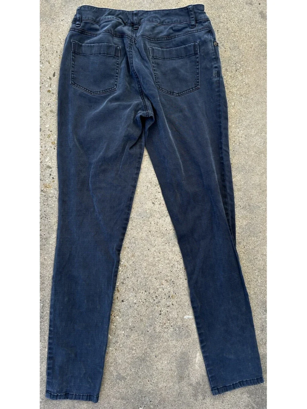 PENDLETON Jeans Womens 2 Blue Cloth Slim Fit Pants Cowgirl Style 26W Measured